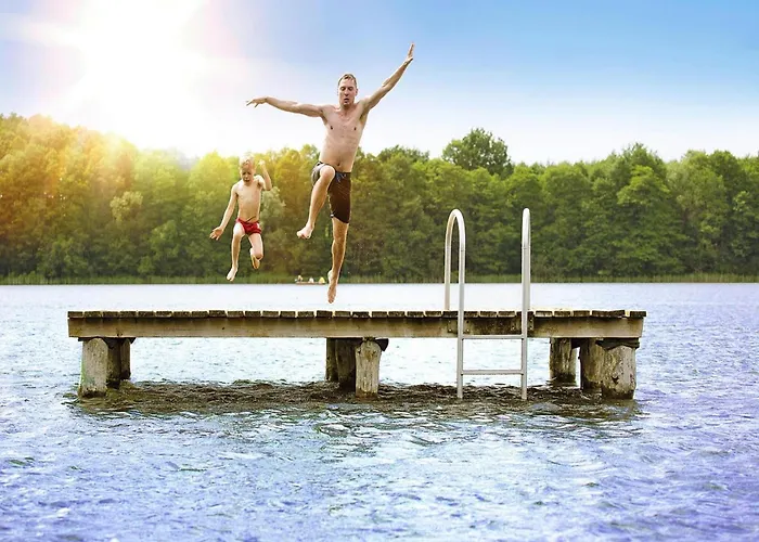 Mit Sauna Im Mirow בית נופש